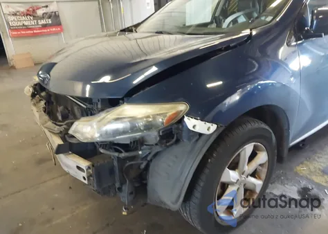 2009 Nissan Murano Sl z USA, uszkodzony, nr VIN JN8AZ18W09W123949